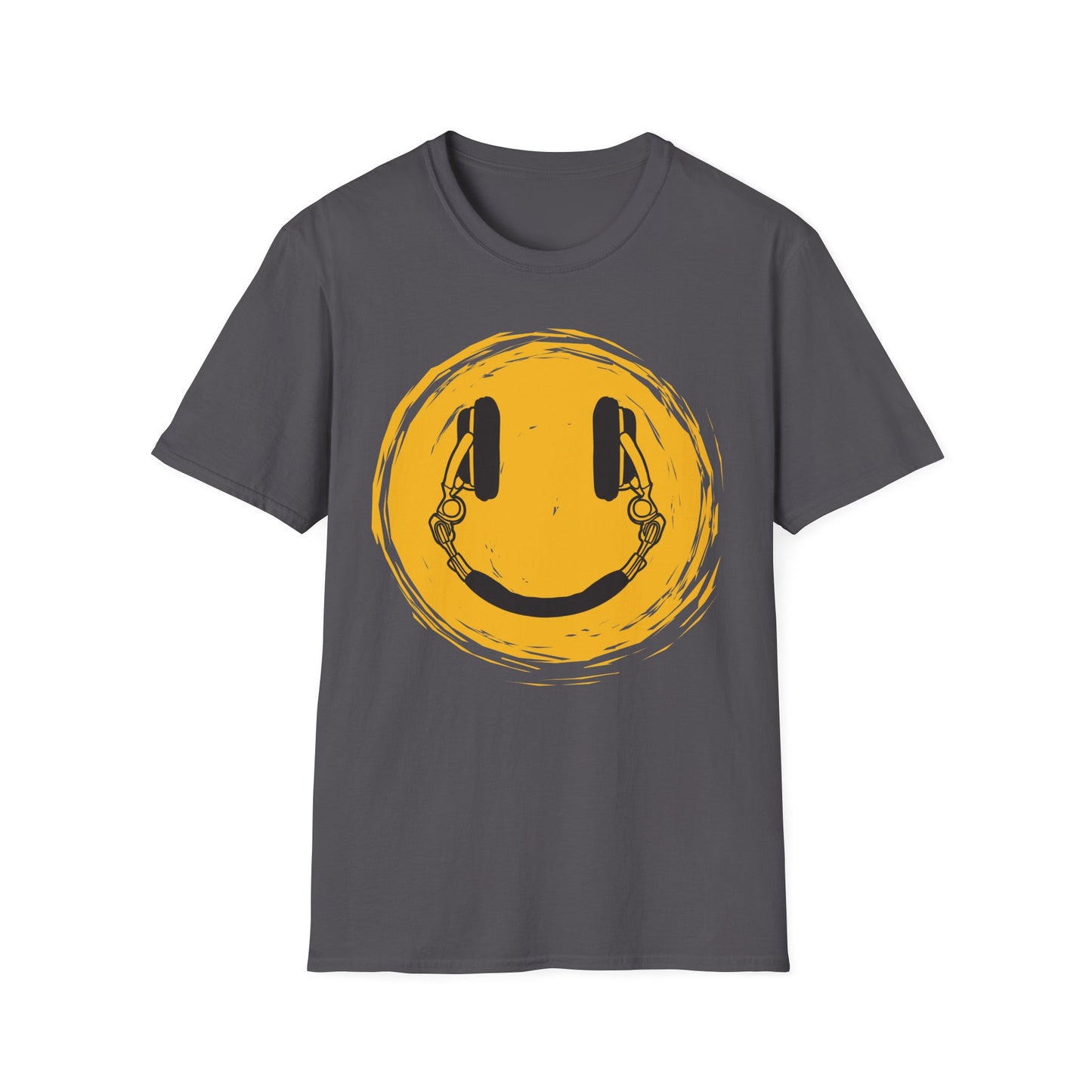 Groovy Headphones Smiley Face