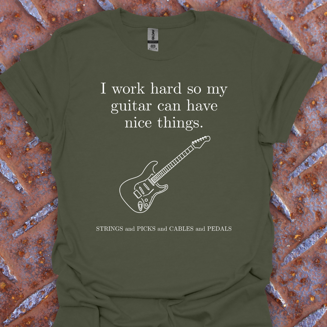 I Work Hard So My Guitar Can Have Nice Things...