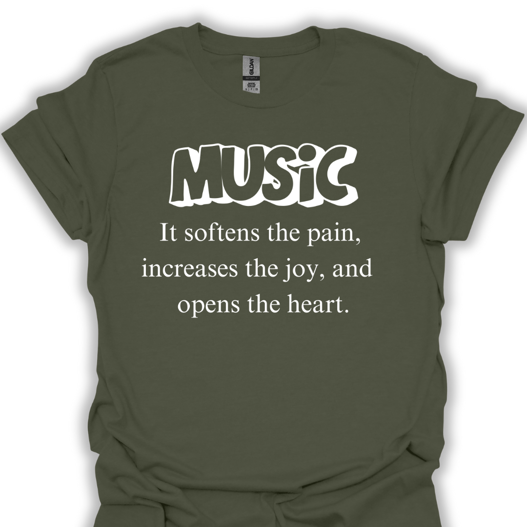 Music, it opens the heart.