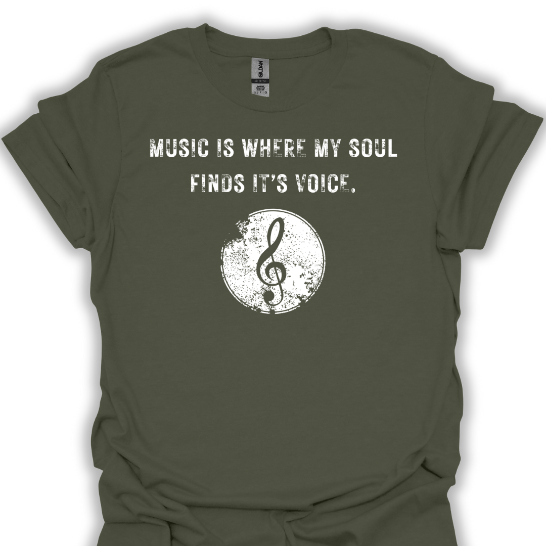 Music is where my soul finds it's voice.