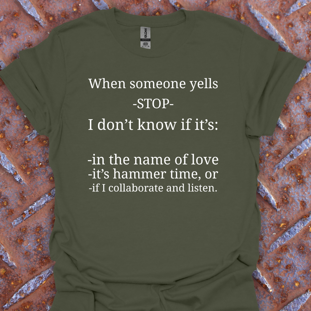 When Someone Yells Stop. Music. Musician.