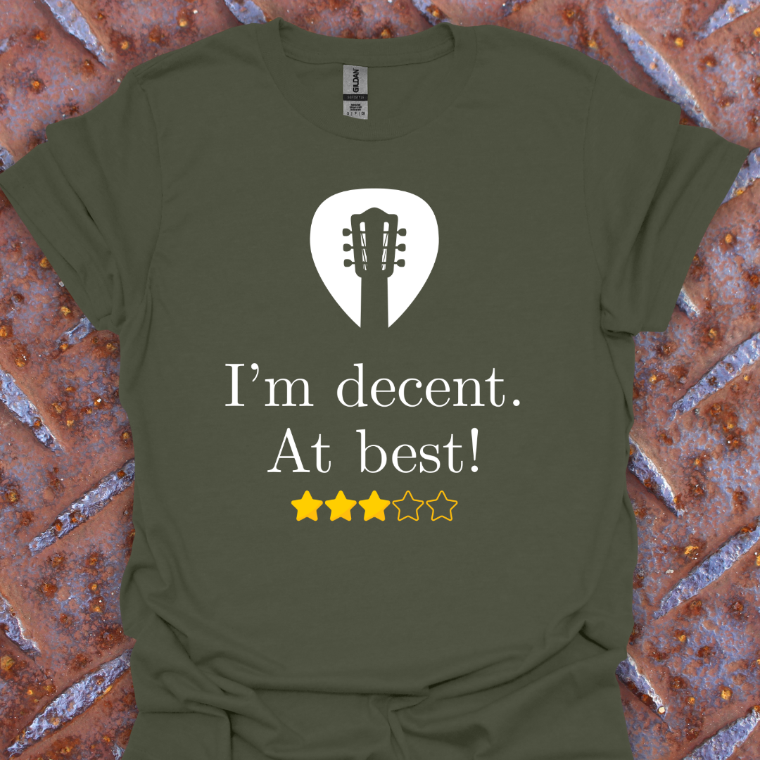 I'm a Decent Guitar Player. At Best!