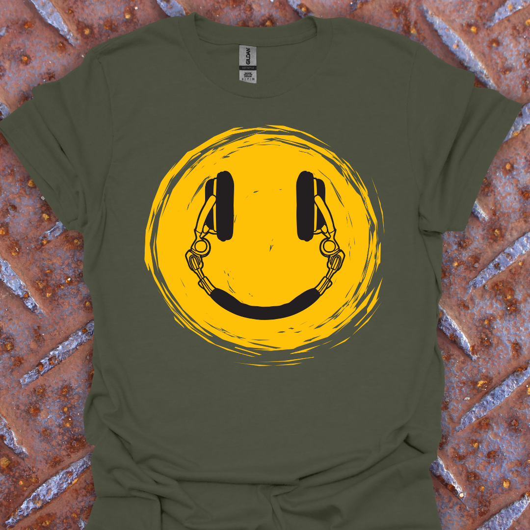 Groovy Headphones Smiley Face