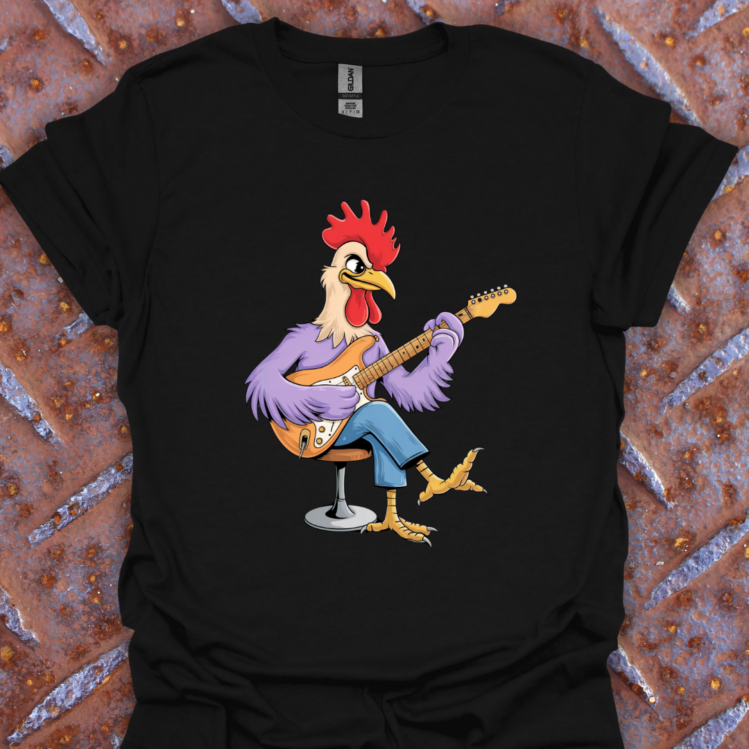 Chicken Playing Guitar