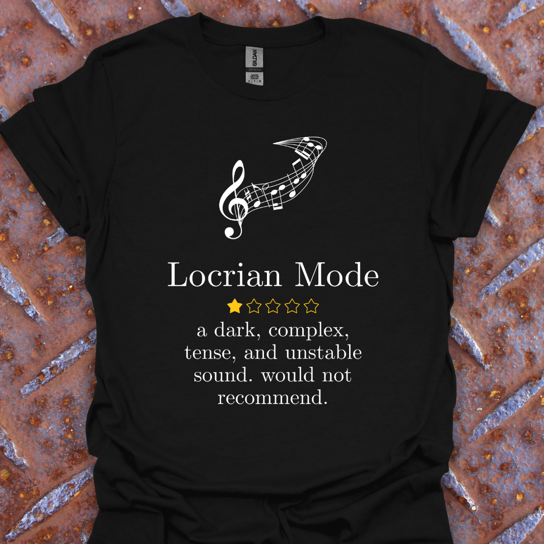 Locrian Mode Treble Cleff