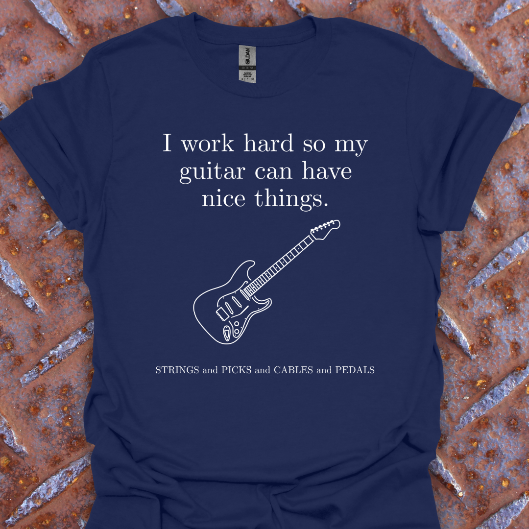 I Work Hard So My Guitar Can Have Nice Things...