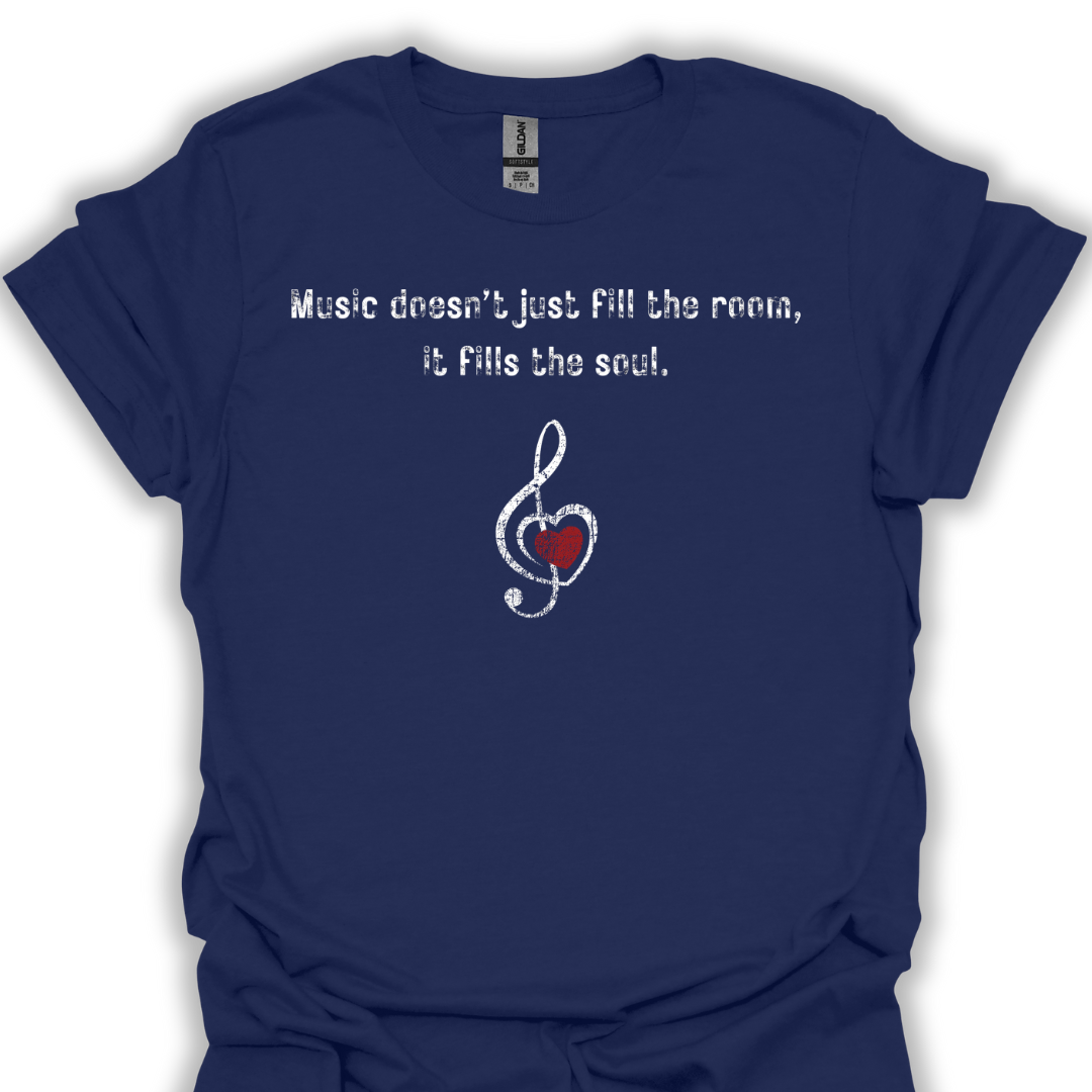 Music doesn't just fill the room, it fills the soul.