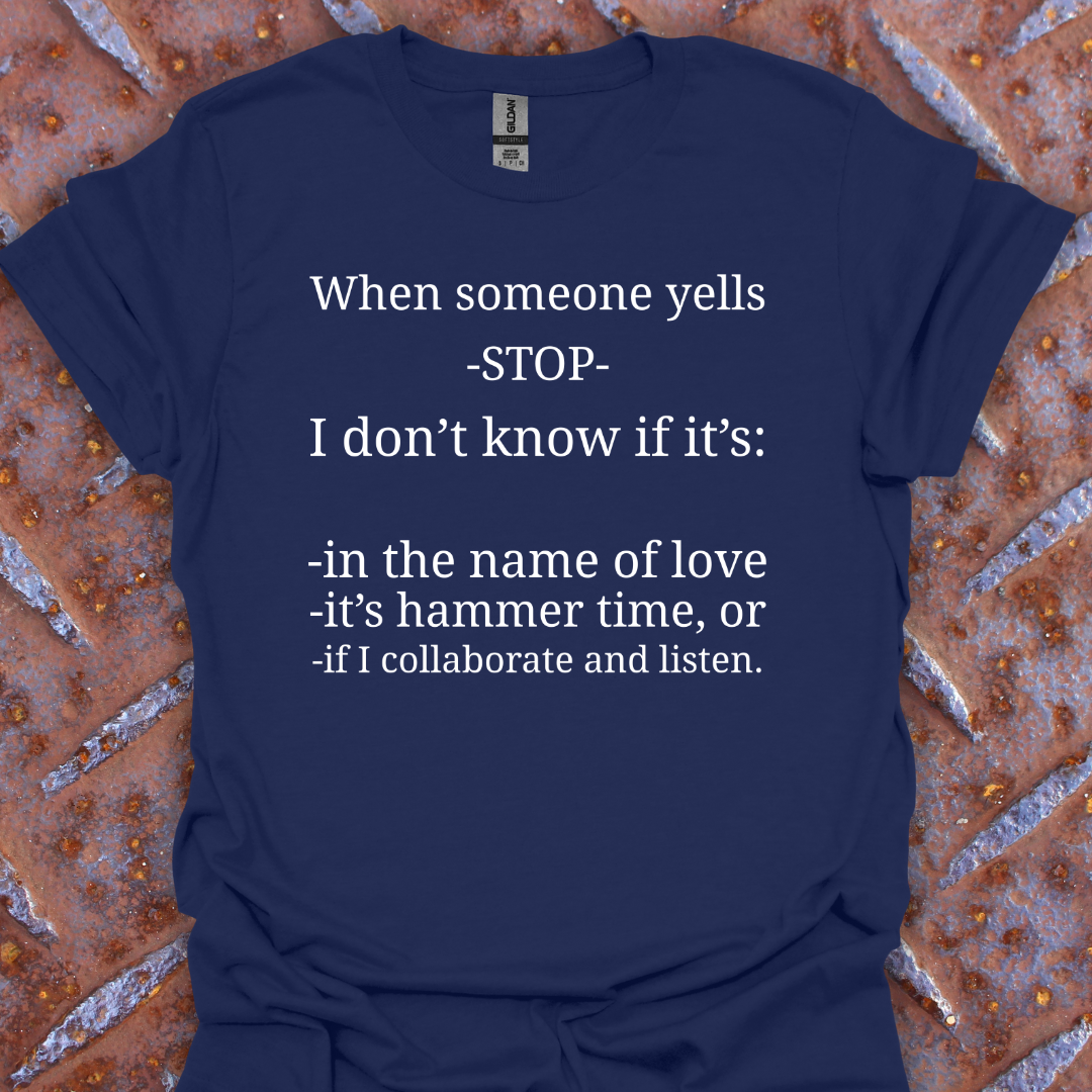 When Someone Yells Stop. Music. Musician.