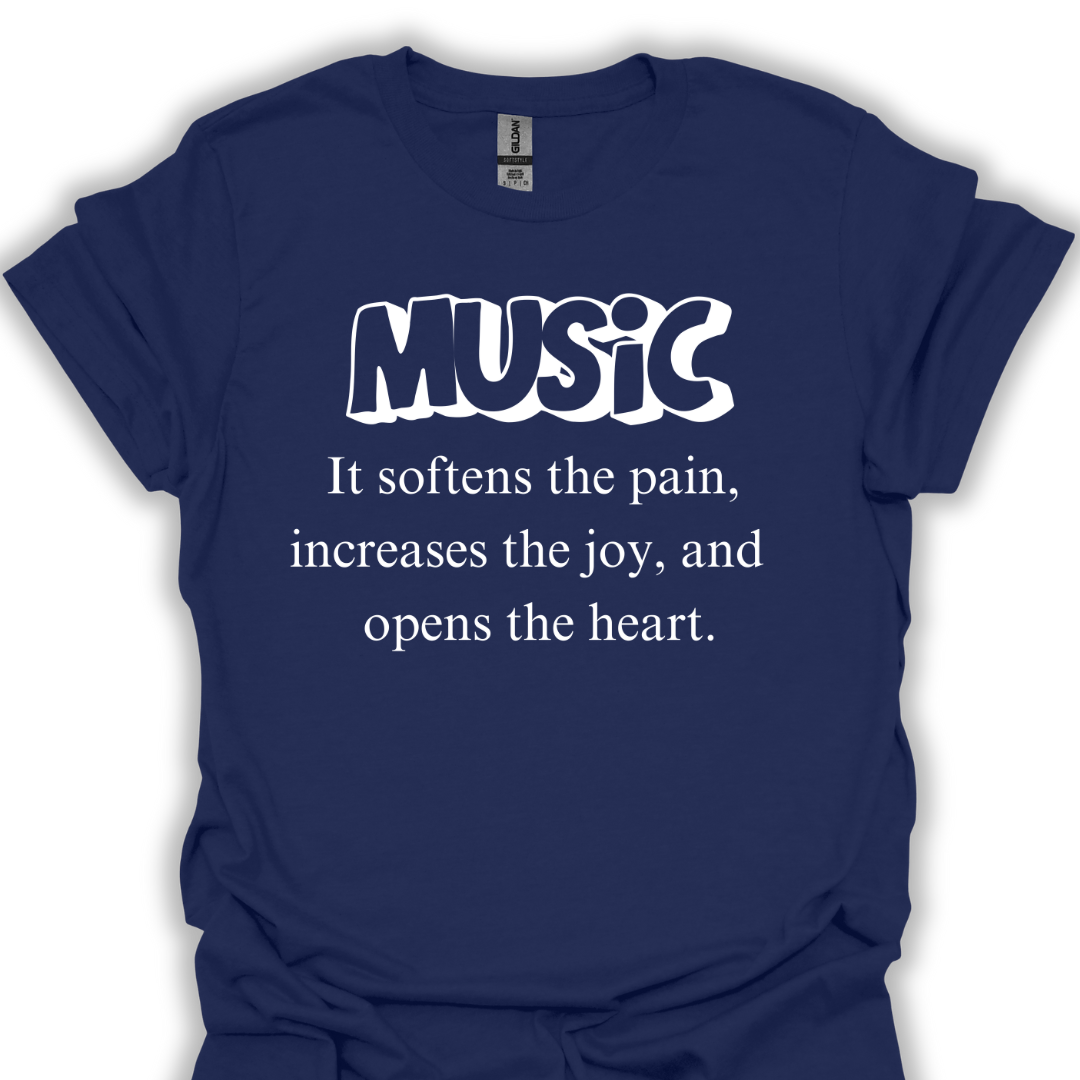 Music, it opens the heart.