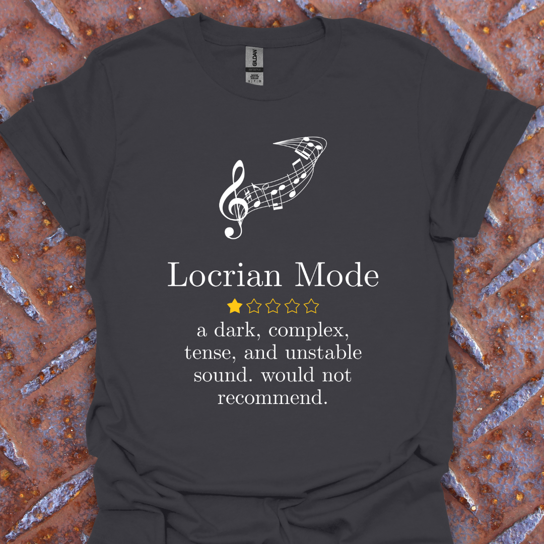 Locrian Mode Treble Cleff