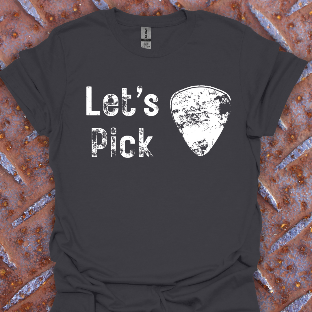 Let's Pick. Guitar. Music.