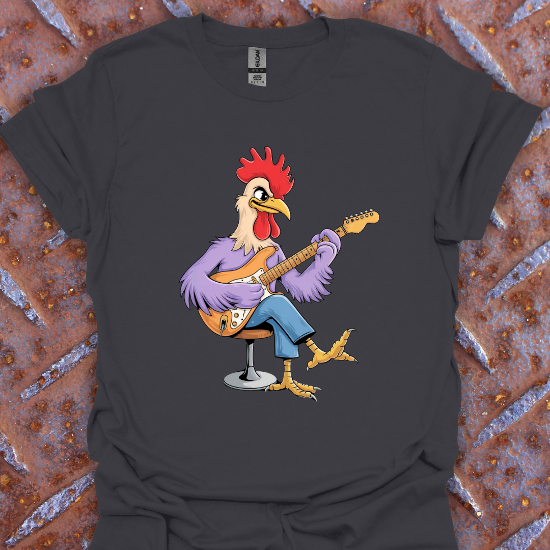 Chicken Playing Guitar