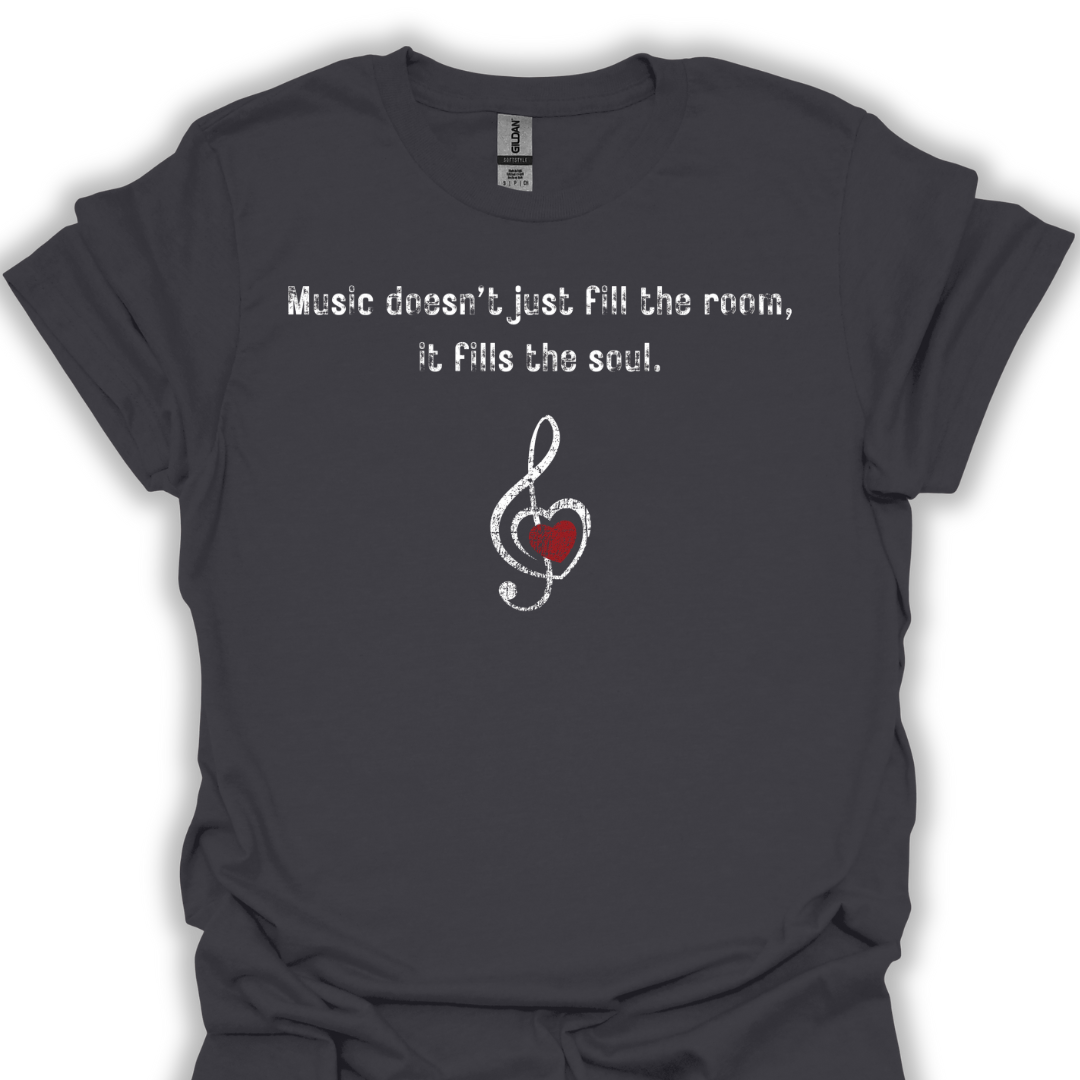 Music doesn't just fill the room, it fills the soul.