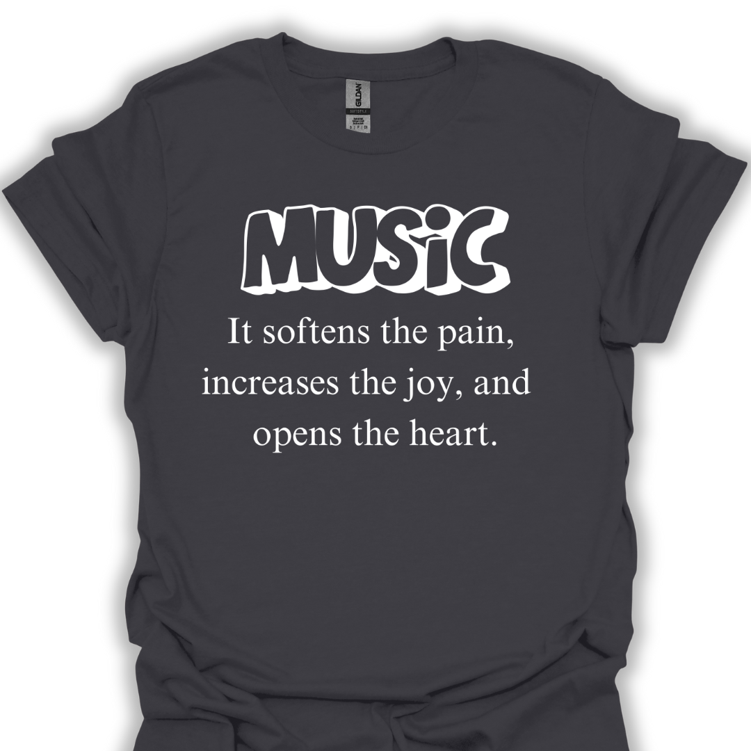 Music, it opens the heart.