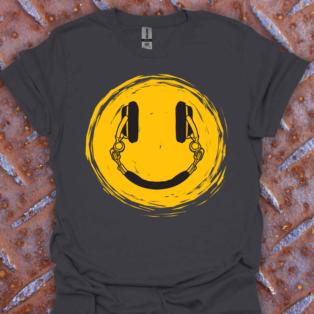 Groovy Headphones Smiley Face
