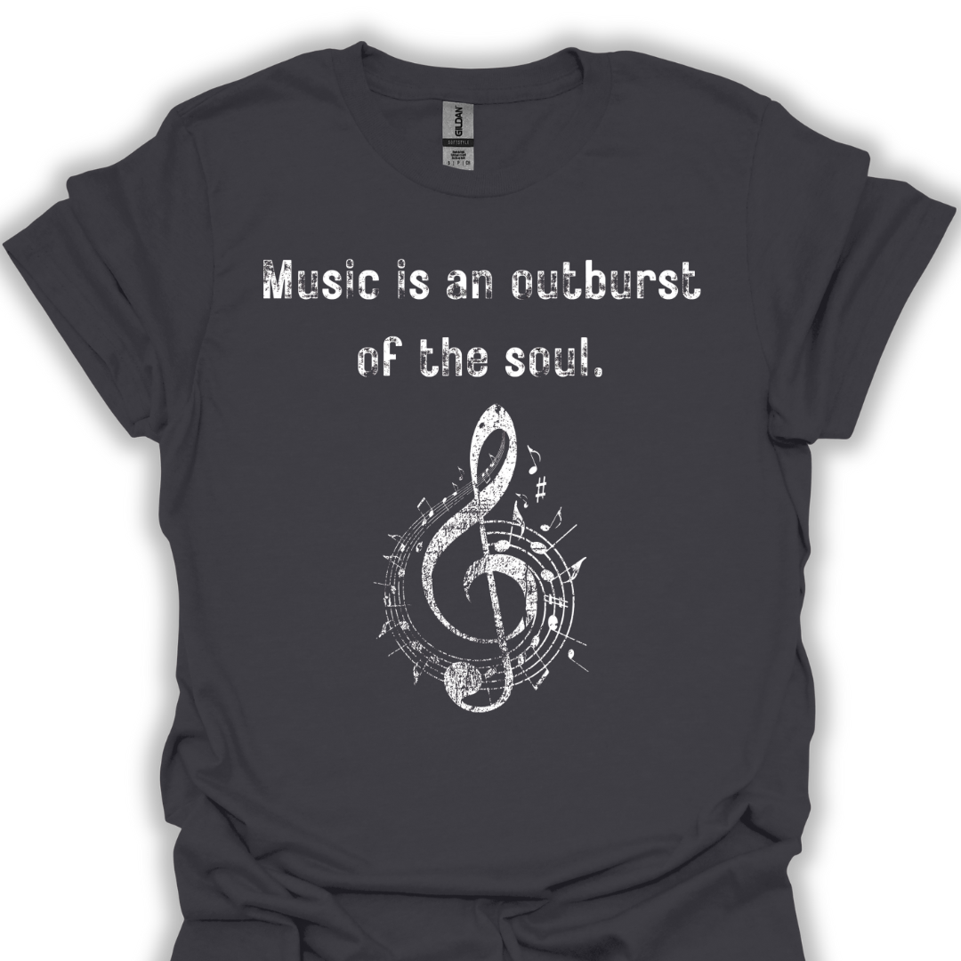 Music is an outburst of the soul.