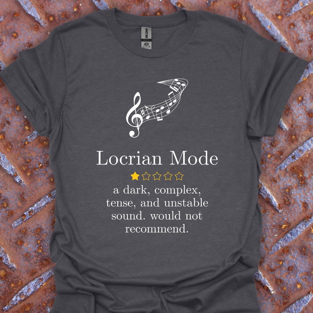 Locrian Mode Treble Cleff