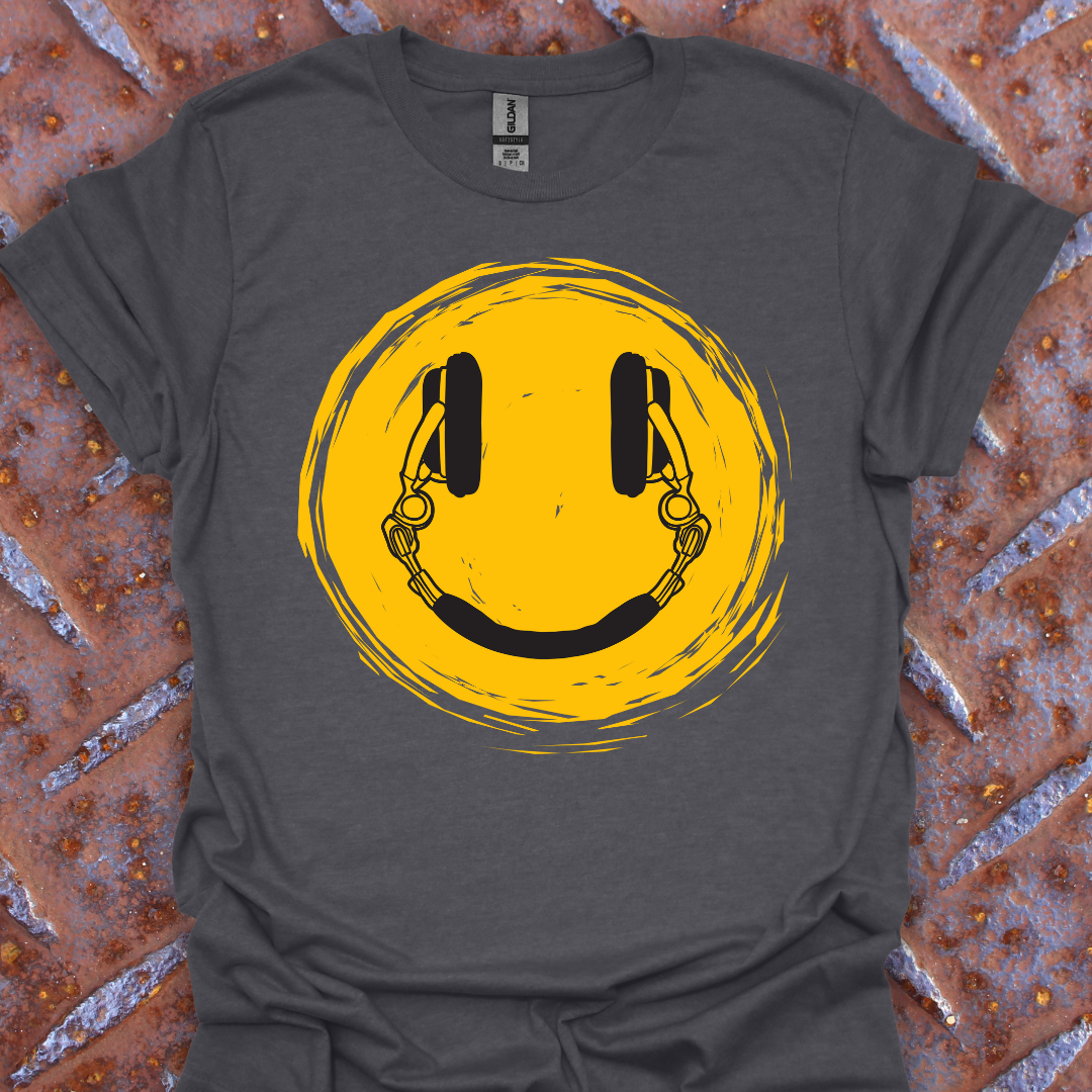 Groovy Headphones Smiley Face