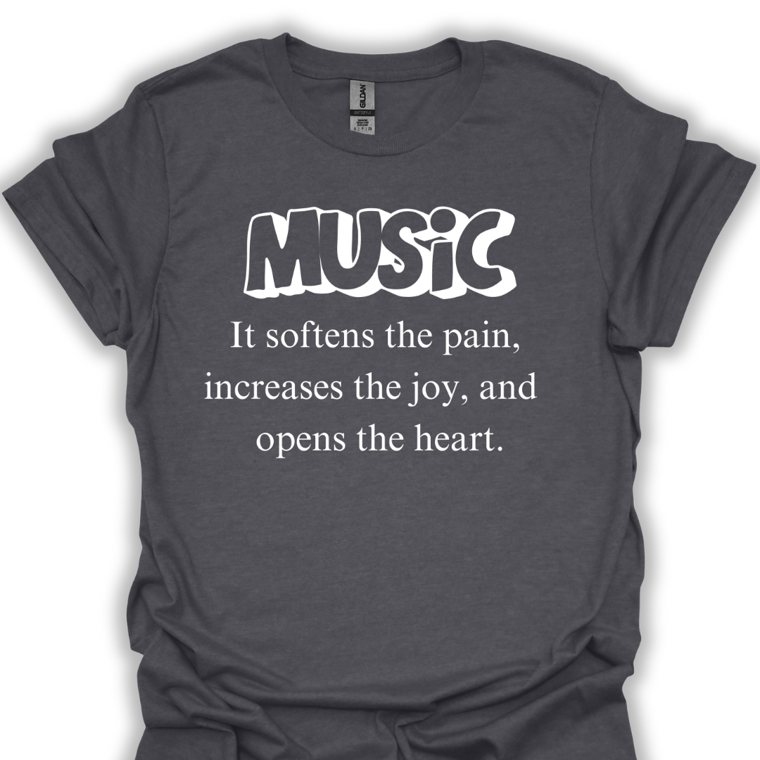 Music, it opens the heart.