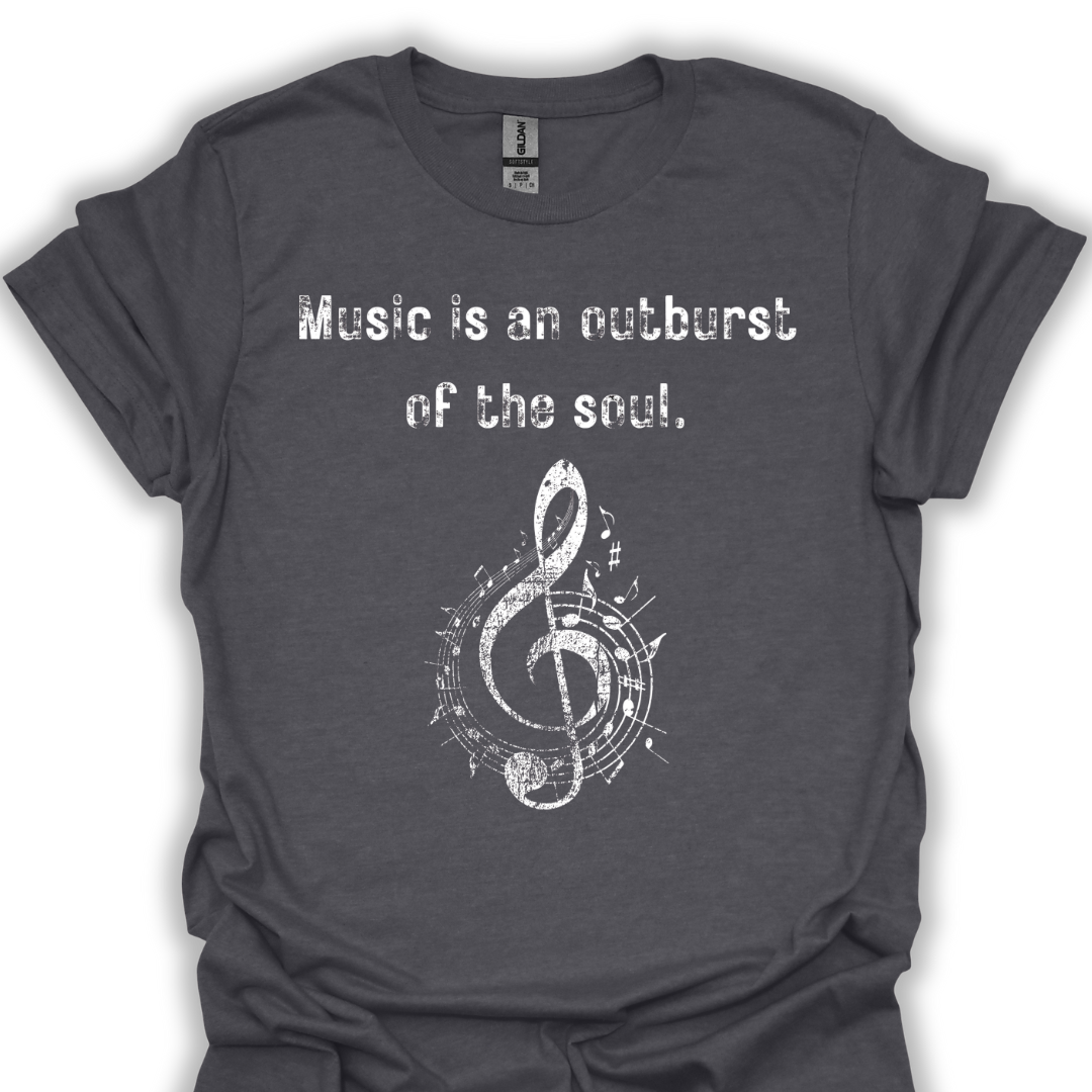 Music is an outburst of the soul.