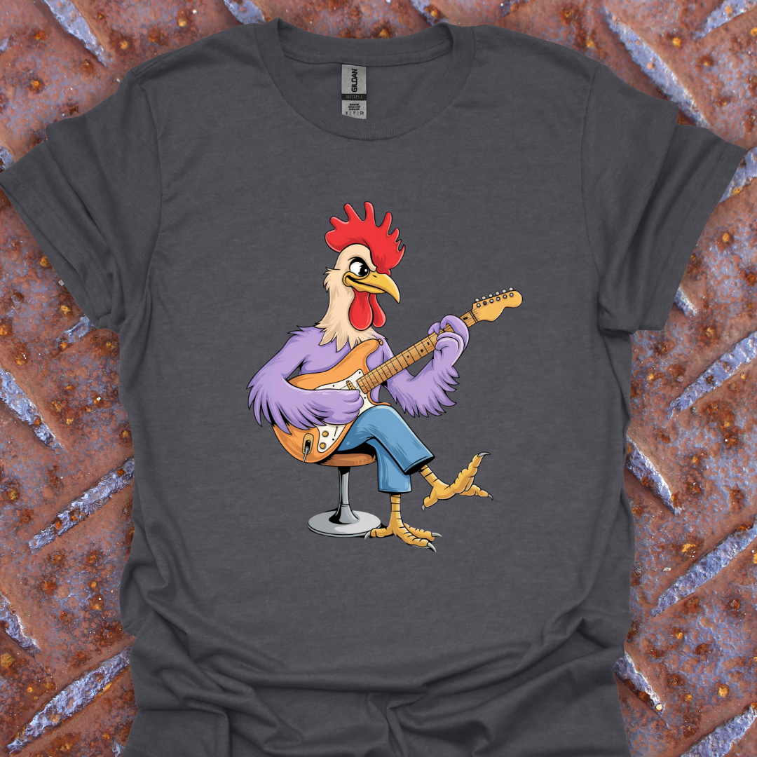 Chicken Playing Guitar