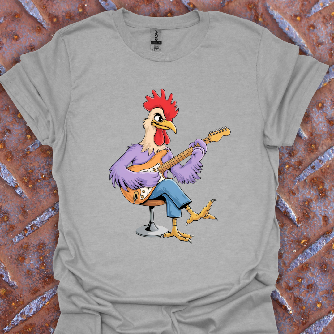 Chicken Playing Guitar