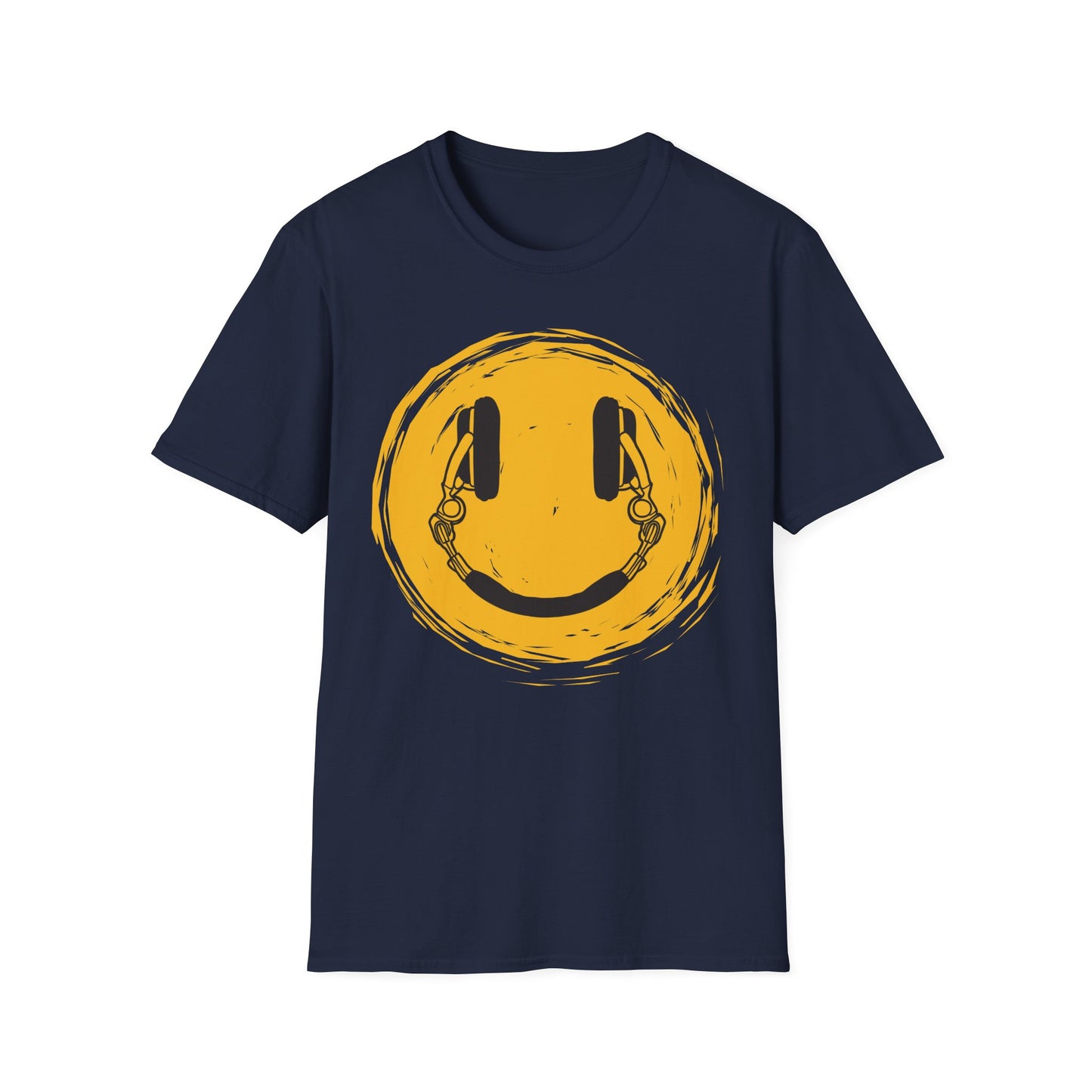 Groovy Headphones Smiley Face