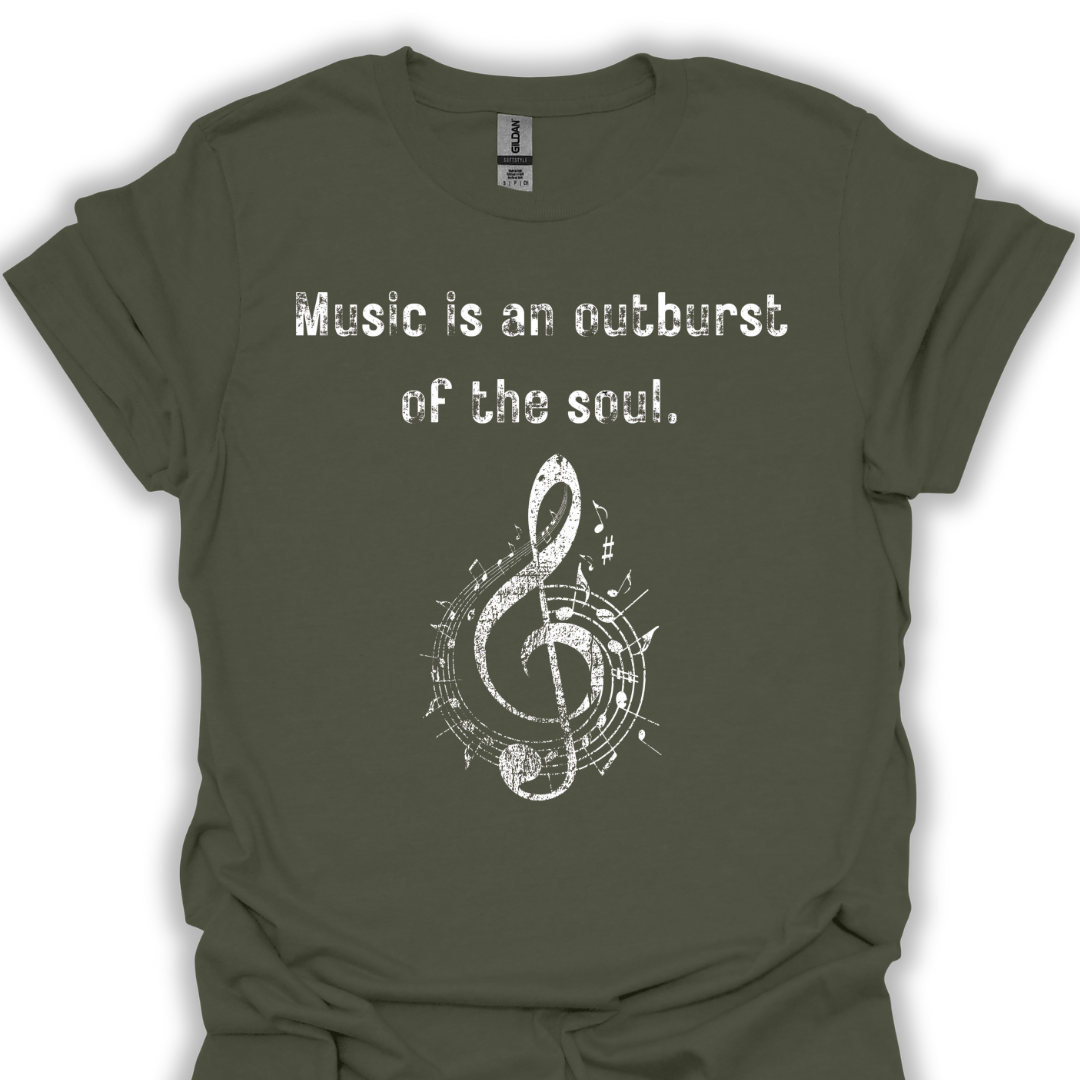Music is an outburst of the soul.