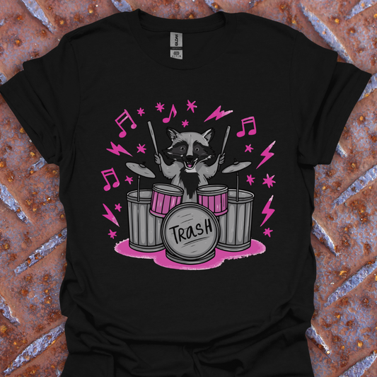Racoon On Drums