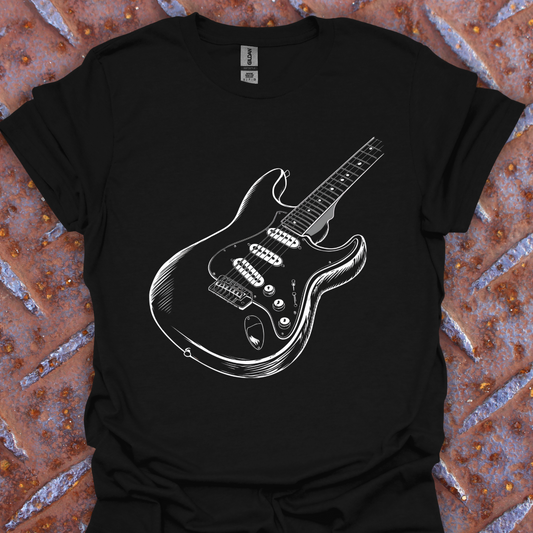 Electric Guitar Outline