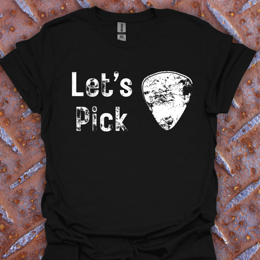 Let's Pick. Guitar. Music.