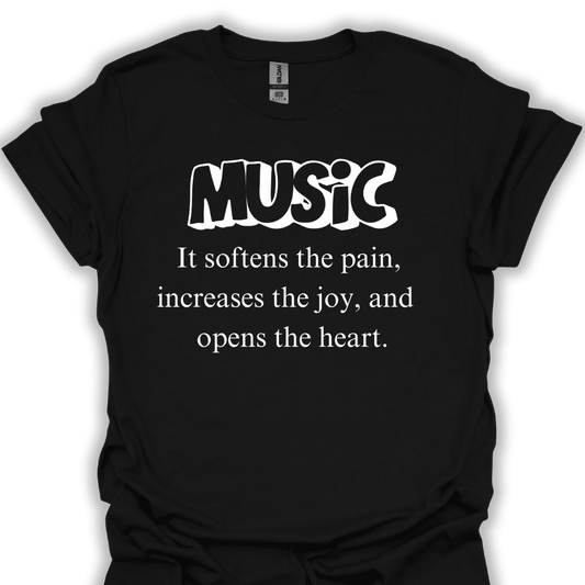 Music, it opens the heart.