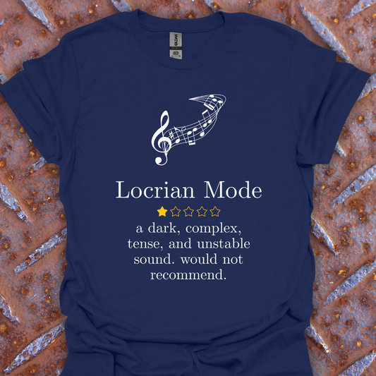 Locrian Mode Treble Cleff