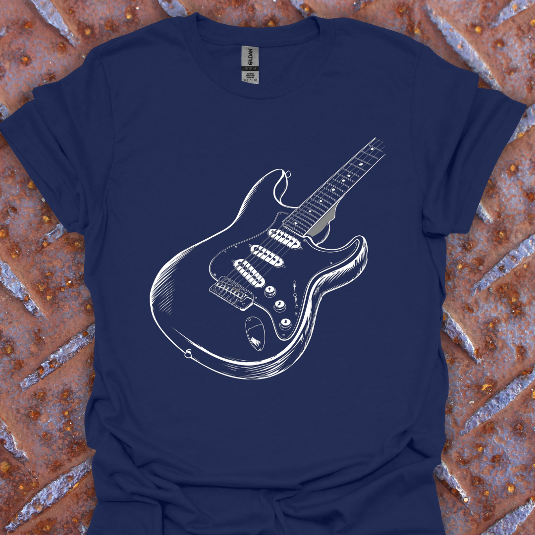 Electric Guitar Outline