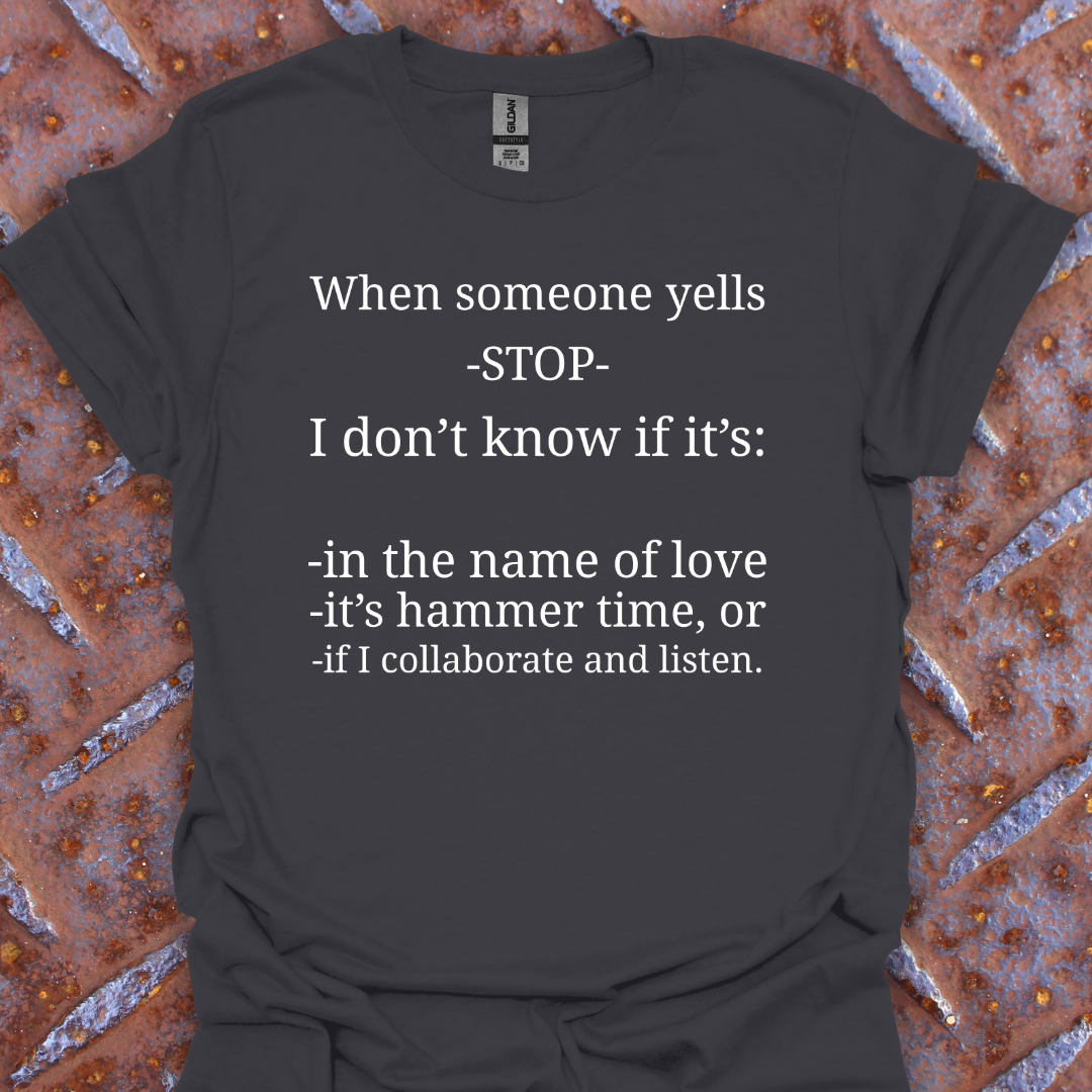 When Someone Yells Stop. Music. Musician.