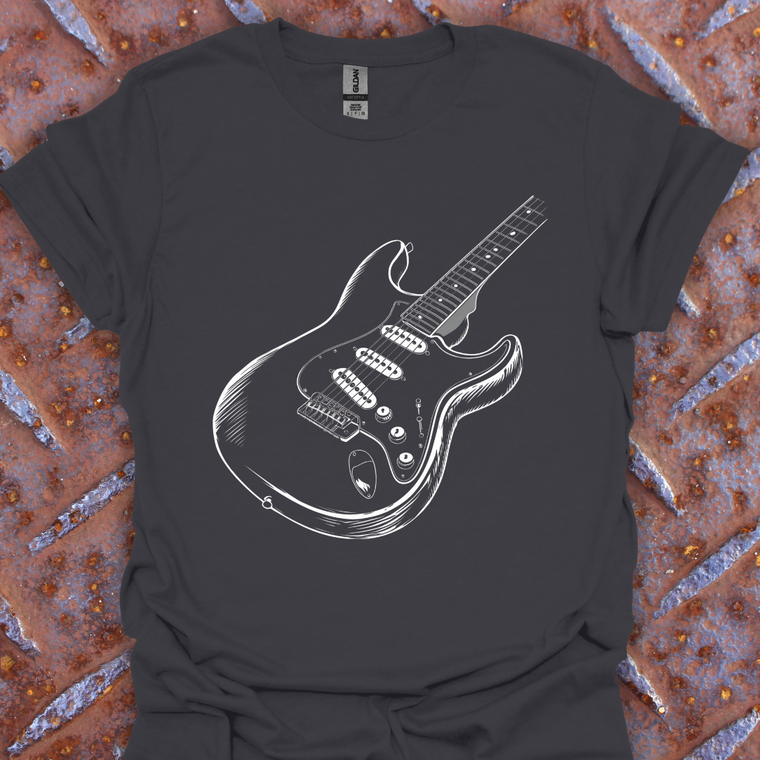 Electric Guitar Outline