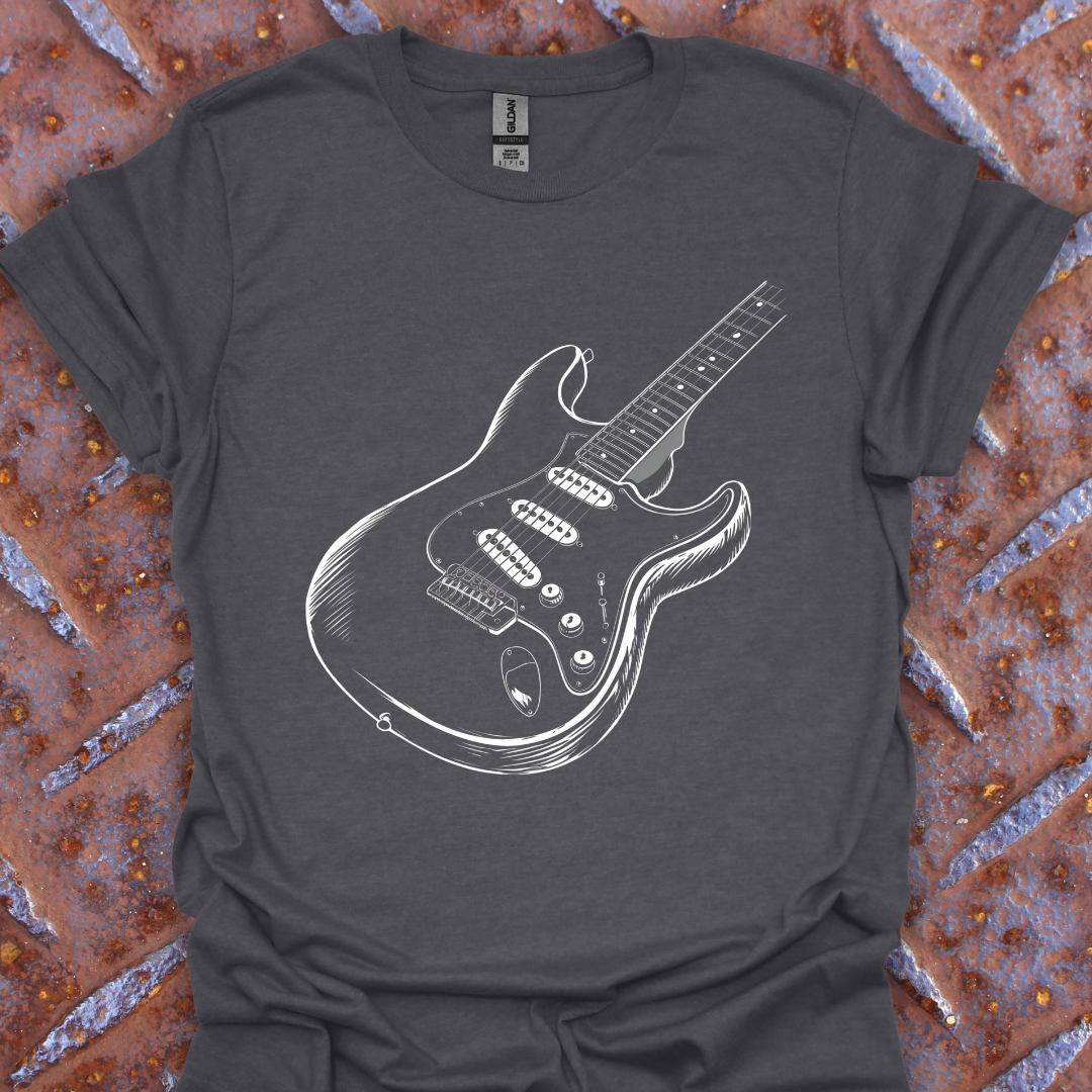 Electric Guitar Outline